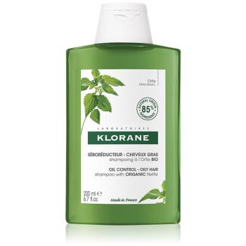 Klorane Nettle szampon oczyszczający do włosów przetłuszczających się 200 ml