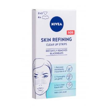 Nivea Skin Refining SOS Clear Up Strips 8 szt preparaty punktowe dla kobiet