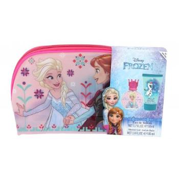 Disney Frozen zestaw Edt 50 ml + Żel pod prysznic 100 ml + Kosmetyczka dla dzieci