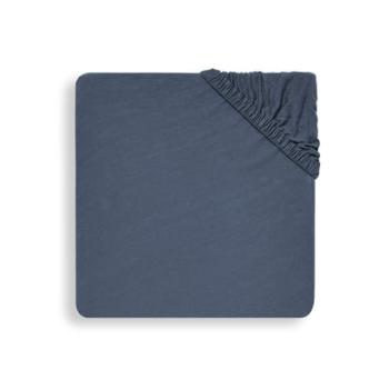 jollein Prześcieradło Jersey jeans blue 60x120 cm