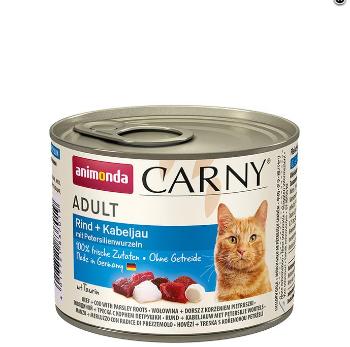ANIMONDA cat konzerva  CARNY wołowina/dorsza/pietruszki - 200g