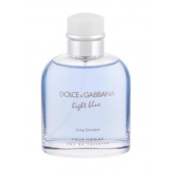 Dolce&Gabbana Light Blue Living Stromboli Pour Homme 125 ml woda toaletowa dla mężczyzn Uszkodzone pudełko