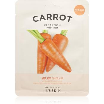 It´s Skin The Fresh Mask Carrot platynowa maska z oczyszczającym efektem 19 g