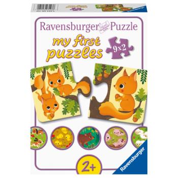 Ravensburger Moje pierwsze puzzle - Zwierzęta i ich dzieci