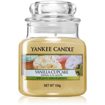 Yankee Candle Vanilla Cupcake świeczka zapachowa Classic średnia 104 g