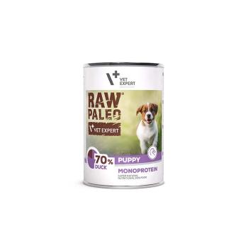 VETEXPERT Raw Paleo Kaczka/Duck Puppy Can 400g