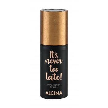 ALCINA It´s Never Too Late! Anti-Wrinkle 30 ml serum do twarzy dla kobiet