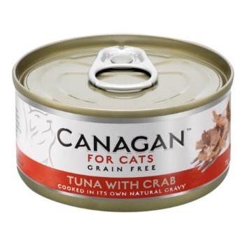 CANAGAN Cat Tuna with Craab 75 g mokra karma dla kotów tuńczyk z krabem