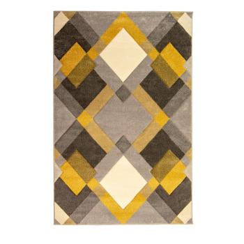 Szaro-żółty dywan Flair Rugs Nimbus, 160x230 cm