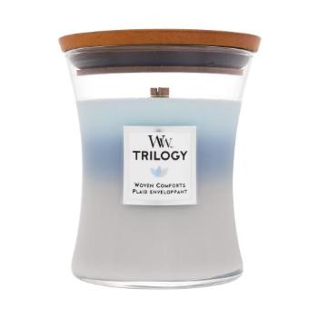 WoodWick Trilogy Woven Comforts 275 g świeczka zapachowa unisex