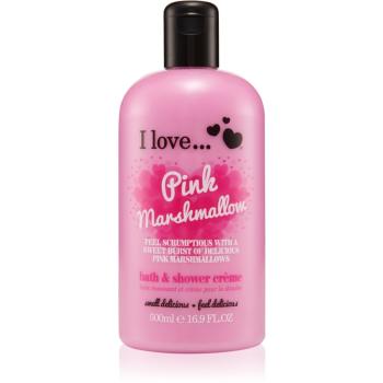 I love... Pink Marshmallow krem pod prysznic i do kąpieli 500 ml