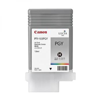 Canon originální ink PFI103PGY, photo grey, 130ml, 2214B001, Canon iPF-5100, 6100