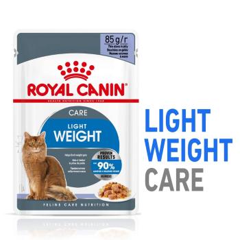 ROYAL CANIN light weight care jelly 85 g x 12 mokra karma dla dorosłych kotów z nadwagą