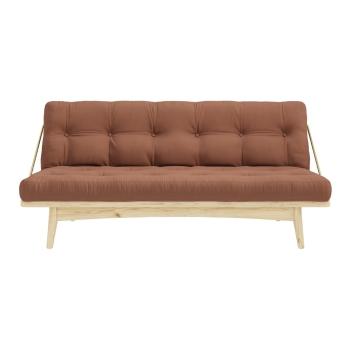 Sofa wielofunkcyjna Karup Design Folk Clear/Clay Brown