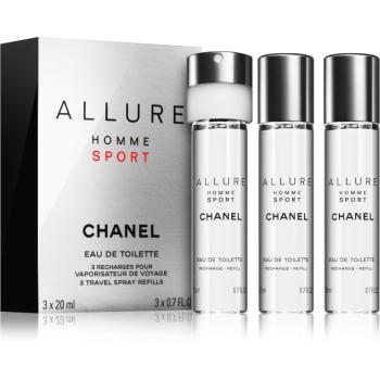 Chanel Allure Homme Sport woda toaletowa dla mężczyzn 3 x 20 ml