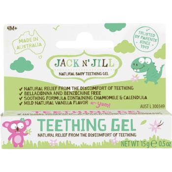 Jack N’ Jill Teething Gel żel kojący wyrzynanie zębów 4m+ 15 g