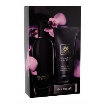 Clinique Aromatics in Black zestaw Edp 100 ml + Mleczko do ciała 75 ml dla kobiet