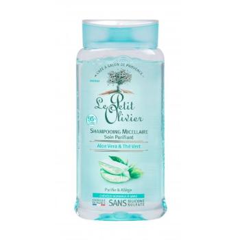Le Petit Olivier Aloe Vera & Green Tea Purifying Micellar 250 ml szampon do włosów dla kobiet