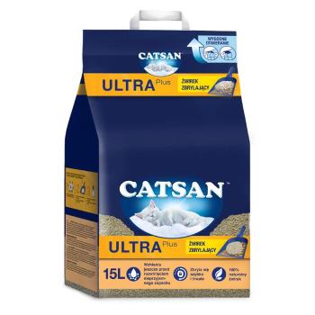CATSAN Ultra Plus Żwirek higieniczny zbrylający 15 l