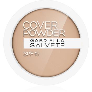 Gabriella Salvete Cover Powder puder w kompakcie SPF 15 odcień 03 Natural 9 g
