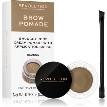 Makeup Revolution Brow Pomade pomada do brwi odcień Blonde 2.5 g