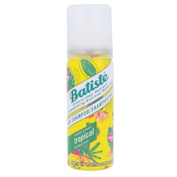 Batiste Tropical 50 ml suchy szampon dla kobiet uszkodzony flakon