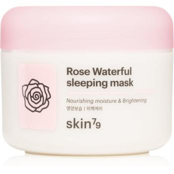 Skin79 Rose Waterfull nawilżająca maseczka na noc z wodą różaną 100 ml