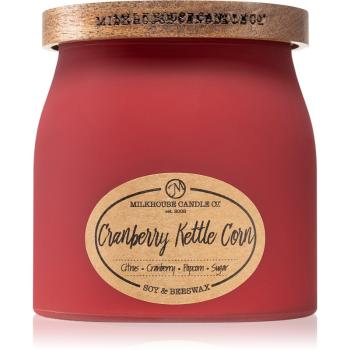Milkhouse Candle Co. Sentiments Cranberry Kettle Corn świeczka zapachowa 454 g