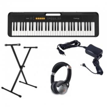 Keyboard Casio Ct-s100 Bk - Casiotone + Statyw Słuchawki Zasilacz