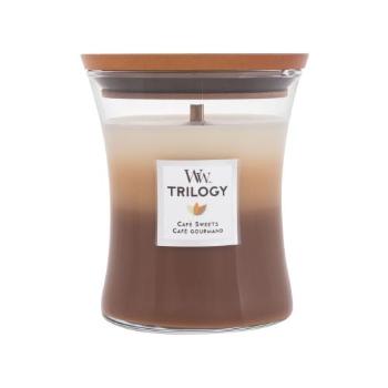 WoodWick Trilogy Café Sweets 275 g świeczka zapachowa unisex