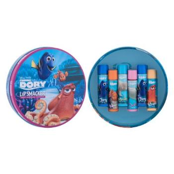 Lip Smacker Disney Finding Dory zestaw Balsam do ust 6 x 4 g + Puszka dla dzieci