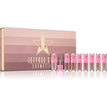 Jeffree Star Cosmetics Velour Liquid Lipstick zestaw pomadek w płynie 8 szt. odcień Nudes Volume 1 8 szt.