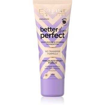 Eveline Cosmetics Better than Perfect podkład kryjący o działaniu nawilżającym odcień 01 Ivory Neutral 30 ml