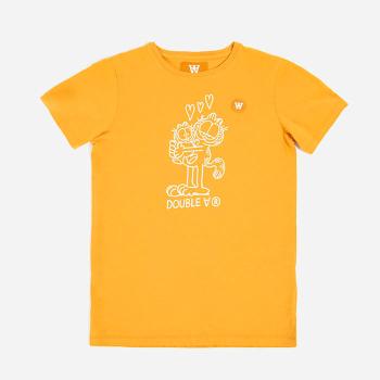 Koszulka dziecięca Wood Wood X Garfield Ola Kids T-shirt In love 30045713-2222 ORANGE