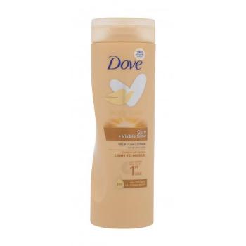 Dove Body Love Care + Visible Glow Self-Tan Lotion 400 ml samoopalacz dla kobiet Light To Medium