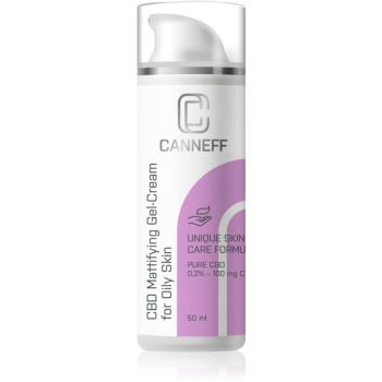 Canneff Balance CBD Mattifying Gel-Cream żel-krem do skóry tłustej ze skłonnością do trądziku 50 ml