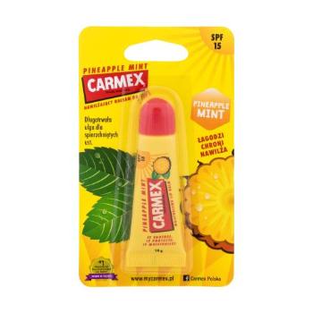 Carmex Pineapple Mint SPF15 10 g balsam do ust dla kobiet Uszkodzone opakowanie