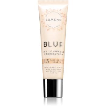 Lumene Nordic Makeup Blur podkład o przedłużonej trwałości SPF 15 odcień 1,5 Fair Beige 30 ml