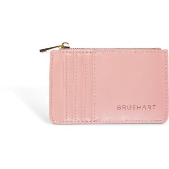 BrushArt Accessories Cardholder portfel na karty płatnicze Pink 12x8 cm