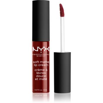 NYX Professional Makeup Soft Matte Lip Cream lekka matowa szminka w płynie odcień 27 Madrid 8 ml