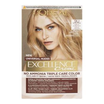 L'Oréal Paris Excellence Creme Triple Protection 48 ml farba do włosów dla kobiet 9U Very Light Blond
