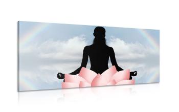 Obraz medytacja - 100x50