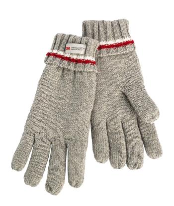 Męskie zimowe rękawiczki dotykowe - jasnoszara - Rozmiar uniwersalny