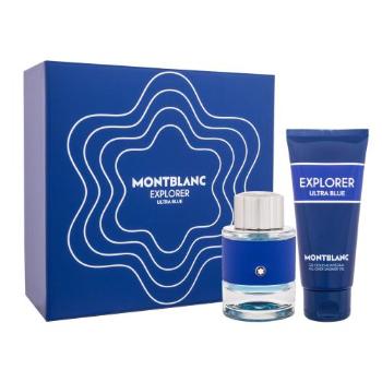 Montblanc Explorer Ultra Blue zestaw EDP 60 ml + żel pod prysznic 100 ml dla mężczyzn