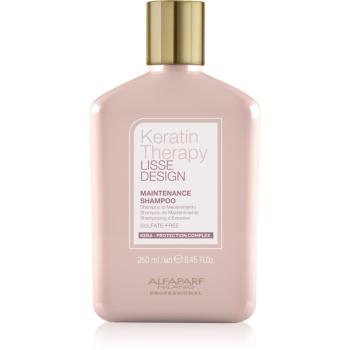 Alfaparf Milano Keratin Therapy Lisse Design delikatny szampon do nabłyszczania i zmiękczania włosów 250 ml