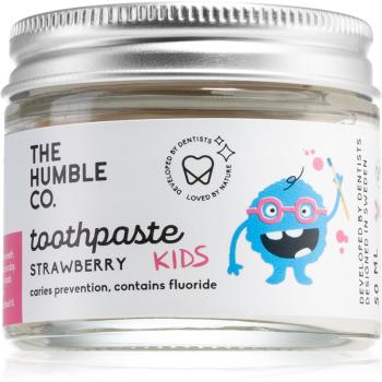 The Humble Co. Natural Toothpaste Kids naturalna pasta do zębów dla dzieci o smaku truskawki 50 ml