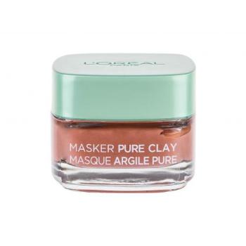 L'Oréal Paris Pure Clay Glow Mask 50 ml maseczka do twarzy dla kobiet Uszkodzone pudełko