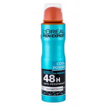 L'Oréal Paris Men Expert Cool Power 48H 150 ml antyperspirant dla mężczyzn uszkodzony flakon