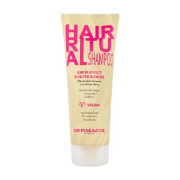 Dermacol Hair Ritual Super Blonde Shampoo 250 ml szampon do włosów dla kobiet