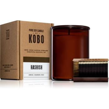 KOBO Woodblock Hashish świeczka zapachowa 425 g